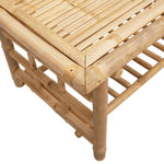 ZNTS Coffee Table 70x45x36 cm Bamboo 368045