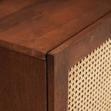 Bedside Cabinet 2 pcs Brown 40 x 33.5 x 46 cm Solid Acacia wood 4018877