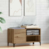 Record Cabinet Artisan Oak 84.5x38x48 cm Engineered Wood 857166