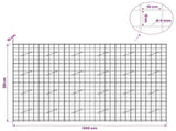 Gabion with 5 mm Wire and 10x10 cm Mesh 300x10x200 cm 3464976