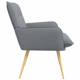 Armchair Light Grey Fabric 42047698