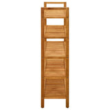 Shoe Rack with 5 Shelves 100x27x100 cm Solid Oak Wood 331751