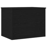 Storage Box Black oak 60 x 42 x 46 cm Engineered Wood 862290