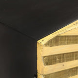 TV Cabinet 90x30x45 cm Solid Mango Wood 322681