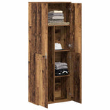 Highboard Old Wood 70 x 33.5 x 180 cm Engineered Wood 3365564