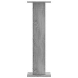 Plant Stands 2 pcs Grey Sonoma 30x30x95 cm Engineered Wood 3307878