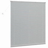 Venetian Blinds Height Adjustable Silver 175 x 160 cm Aluminium 42005934