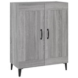 Sideboard Grey Sonoma 69.5x34x90 cm Engineered Wood 817343