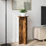 Plant Stand 2 pcs Smoked Oak 40 x 100 cm Engineered Wood 899695