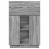 Desk Grey Sonoma 71.5 x 31.5 x 106.5 cm Engineered Wood 869487