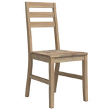 7 Piece Dining Set Solid Wood Acacia 3106442