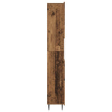Bathroom Cabinet with Open Shelf ZWOLLE Old Wood 896383