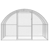 Outdoor Chicken Coop 3x12x2 m Galvanised Steel 3095477