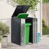 Wheelie Bin Storage with Gas Lift-up Lid for 240L Bin Steel 42018685