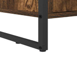 Shoe Cabinet Smoke Oak 79 x 36 x 100 cm Engineered Wood 886464