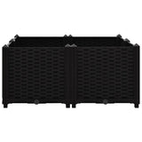 Raised Bed 80x80x38 cm Polypropylene 316540