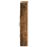 Bathroom Mirror Cabinet Smoked Oak 43 x 11.5 x 60.5 cm 889227