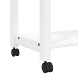 Kitchen Trolley MONZA 60x40x88.5 cm Solid Wood Pine 376096