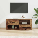 TV Cabinet Old Wood 100 x 35 x 40 cm Engineered Wood 881012