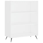 Highboard White 69.5x32.5x180 cm Engineered Wood 3189541