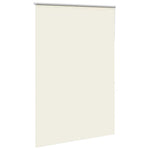 ZNTS Roller Blind Blackout Off White 160x210 cm Fabric Width 156.6 cm Polyester 4011712