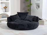 COOLMORE Lazy Sofa Durable Comfort Lounger High Back Bean Bag Chair Couch With Three Pillows for W2678P312246