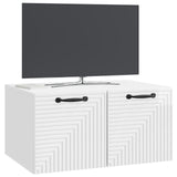 Wall-Mounted TV Cabinet High Gloss White 59.5 x 41 x 30 cm 898679