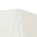 Planter White 30 x 30 x 75 cm Steel 883768