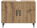 Bathroom Sink Cabinet HAARLEM Artisan Oak 59.5 x 31.5x 59 cm 896794