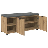 Hall Bench Artisan Oak 100 x 38 x 46 cm 891519