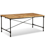 Dining Table Solid Mango Wood 180 cm 243993
