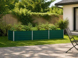 Raised Garden Bed Green 240 x 80 x 55 cm cold-rolled steeel 8006408