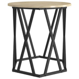Coffee Table 2 pcs Sonoma Oak Engineered Wood and Steel 868262