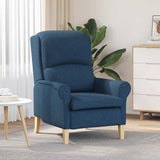 Armchair Blue 76 x 94 x 102 cm Fabric 42009847