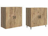 Cabinet Set 2 pcs 66 x 34.5 x 89.5 cm Engineered Wood 3416627