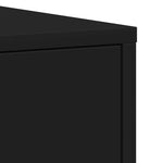 Bathroom Cabinet Black 30x30x183.5 cm Engineered Wood 802598
