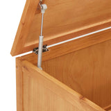 Storage Box Solid Oak Wood 42000875