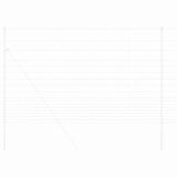 Field Fence Grey 1.5 x 10 m Steel 42005794