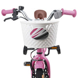 Kids Bike 12 Inches for 2-4 Years Old Light Pink 42009572