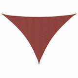 Sun Shade Sail Terracotta 7x5x5 m 100% Polyester Oxford 42002280