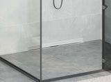 Wall Mounted Shower Drain Silver 70 cm Stainless Steel 304 42015993