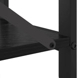 Bookshelf Black Oak 60 x 30 x 85 cm Engineered Wood 868395