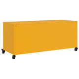 TV Cabinet Mustard Yellow 100.5x39x43.5 cm Steel 846647