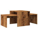 Coffee Table Old Wood 100x48x40 cm Engineered Wood 856054
