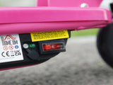 Foldable Electric Kids Scooter, Ride-on for Ages 7-14 Years, Pink T3398P349434
