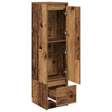 Highboard Old Wood 29.5x34x119.5 cm Engineered Wood 861659