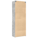 Storage Cabinet Concrete Grey 80x42.5x225 cm Engineered Wood 3281346