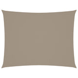 135442 Sunshade Sail Oxford Fabric Rectangular 6x7 m Taupe