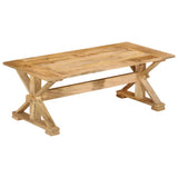 Coffee Table 110x52x40 cm Solid Wood Mango 354990