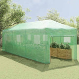 Greenhouse with Pop-up Frame Green 290 x 870 x 315 cm Iron 42006646